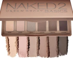 Urban Decay Naked2 Basics mattaluomiväripaletti 6 x 1,3 g