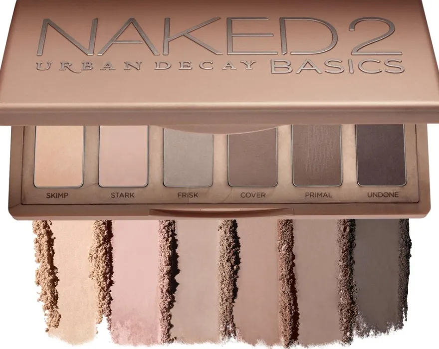 Urban Decay Naked2 Basics mattaluomiväripaletti 6 x 1,3 g