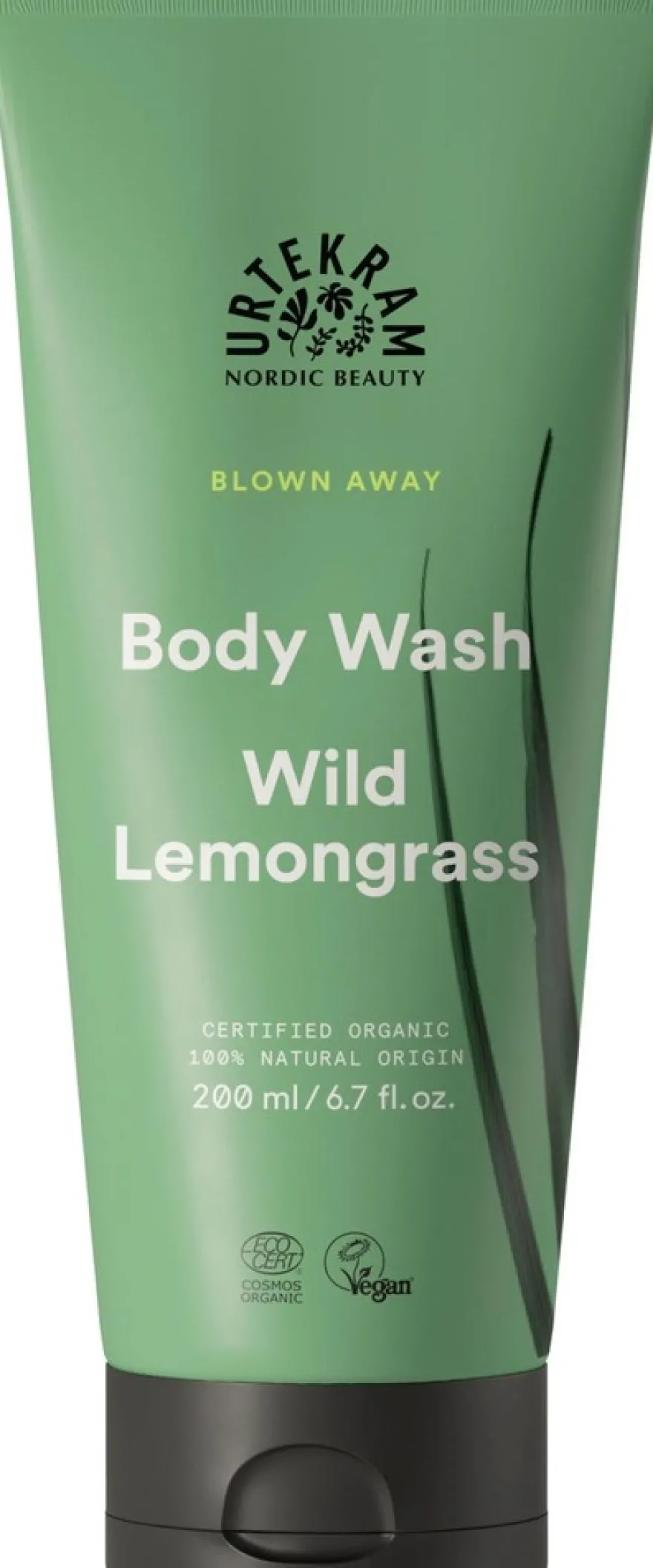 URTEKRAM Body wash Wild Lemongrass 200ml