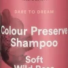 URTEKRAM Colour Preserve Shampoo Soft Wild Rose 250ml