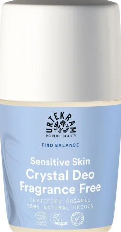 URTEKRAM Crystal Deo Fragrance free 50ml