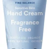 URTEKRAM Hand Cream Fragrance Free Sensitive Skin 300ml