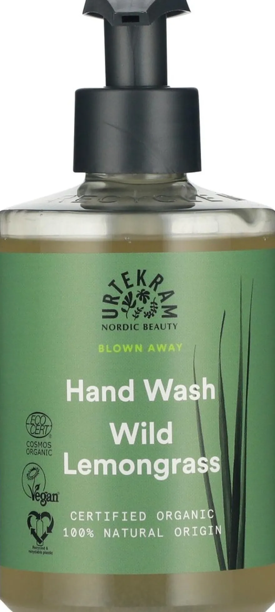 URTEKRAM Hand Wash Wild Lemongrass 300ml