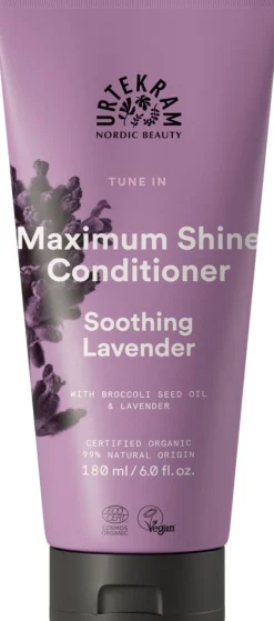 URTEKRAM Maximum Shine Conditioner Soothing Lavender 180ml