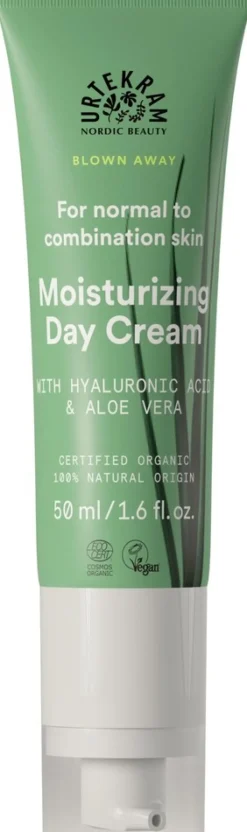URTEKRAM Moisturizing Day Cream with Hyaluronic Acid & Aloe Vera 50ml