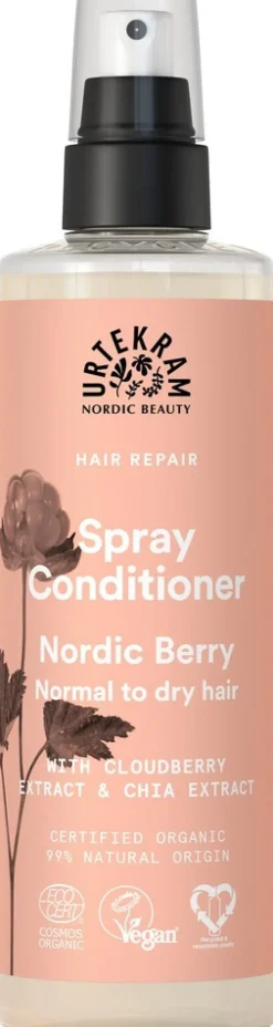 URTEKRAM Nordic Berry Spray Conditioner Normal to dry hair 250 ml