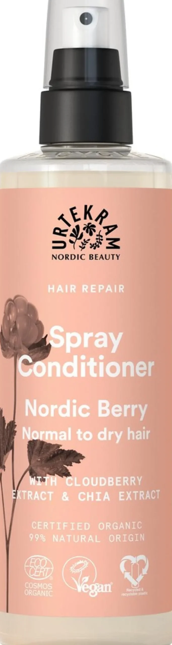 URTEKRAM Nordic Berry Spray Conditioner Normal to dry hair 250 ml
