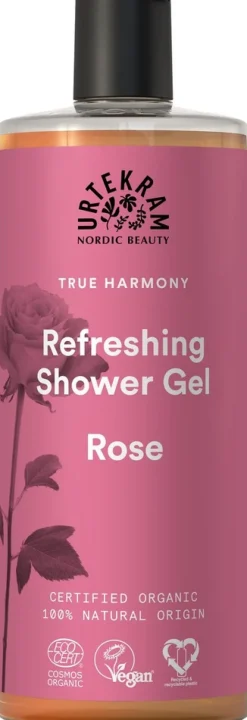 URTEKRAM Refreshing Show Gel Rose 500ml