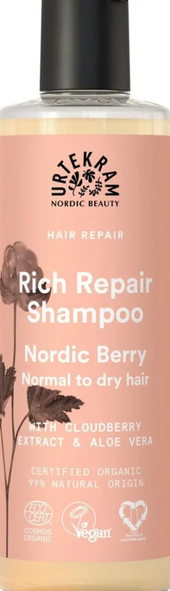 URTEKRAM Rich Repair Shampoo Nordic Berry 250ml