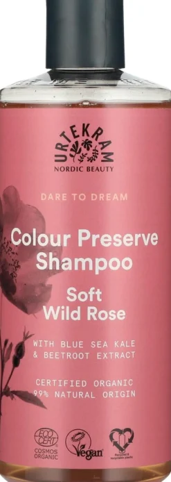 Urtekram Soft Wild Rose Shampoo 500ml