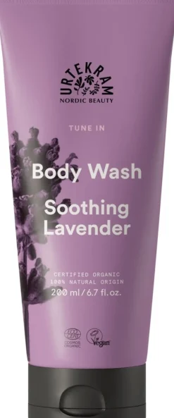 URTEKRAM Soothing Lavender Body Wash 200 ml