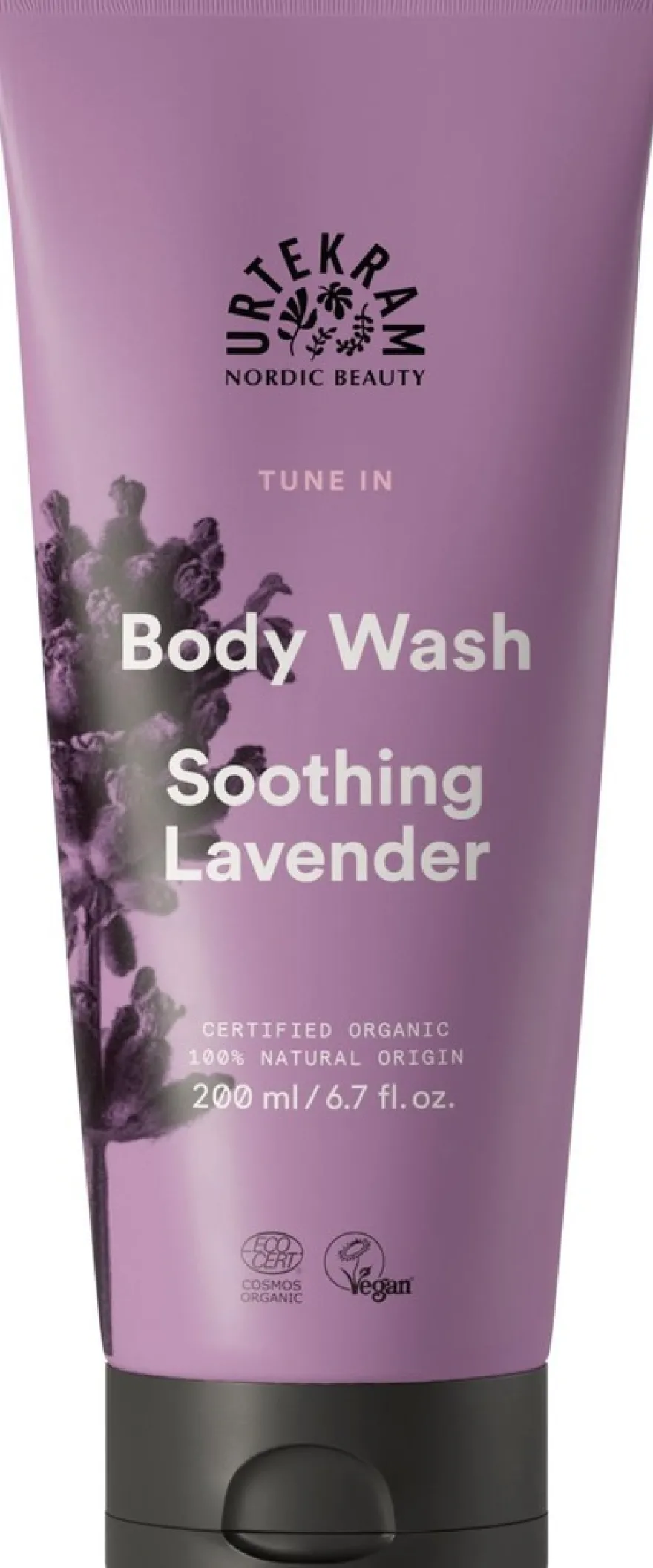URTEKRAM Soothing Lavender Body Wash 200 ml