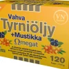 Vahva Tyrniöljy+Mustikka Omegat 120 kaps - ravintolisä Via Naturale