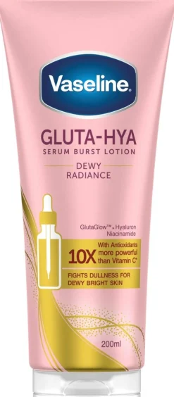 Vaseline Gluta-Hya Dewy Radiance Serum Burst Lotion 200 ml