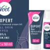 Veet Expert Full Bikini Ihokarvanpoistosarja kaikki ihotyypit 2x50ml