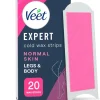 Veet Expert Kylmävahaliuskat Vartalo&jalat normaalin iho 20kpl
