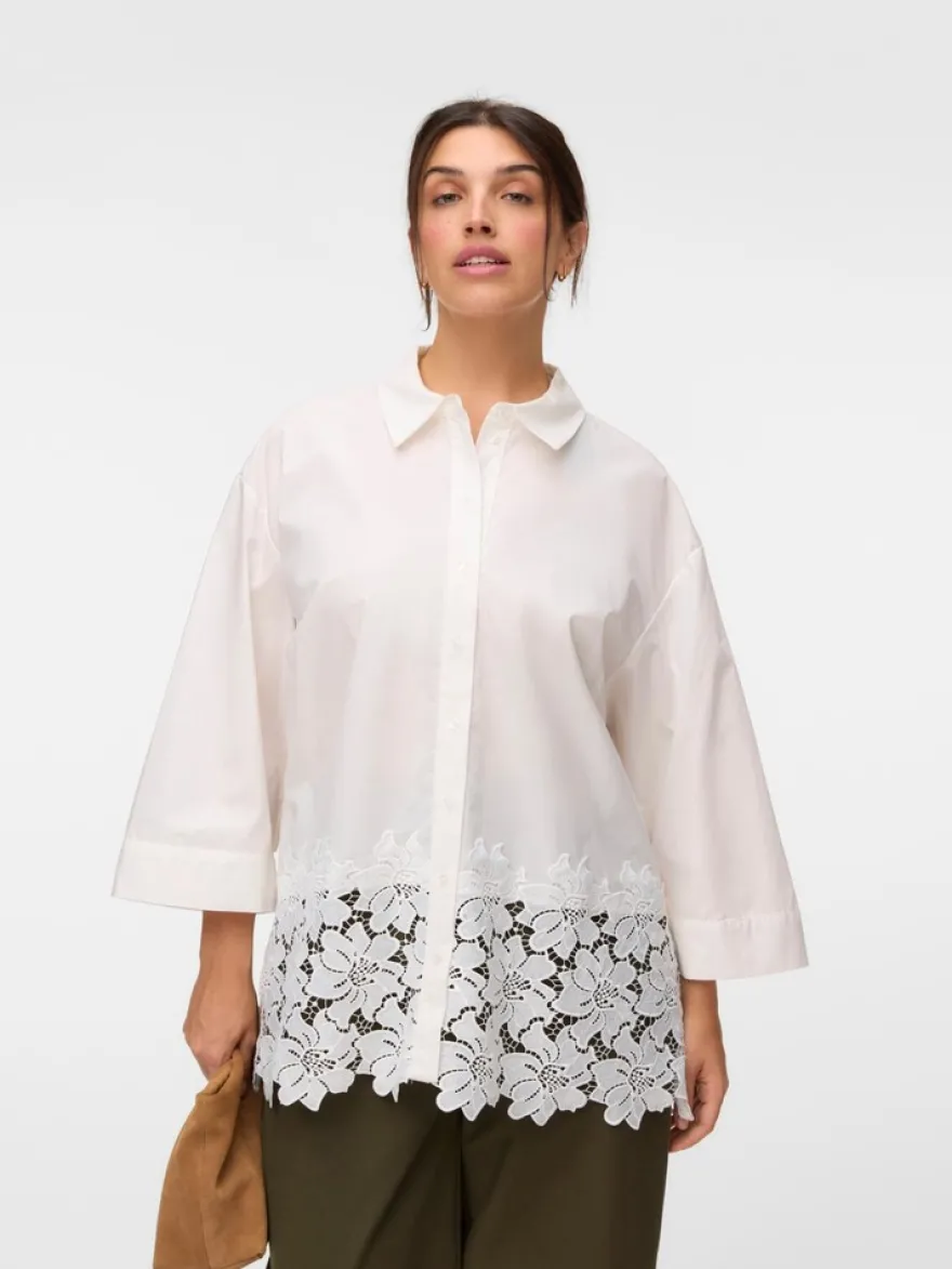 Vero Moda Curve puuvillapaitapusero Vmcritta