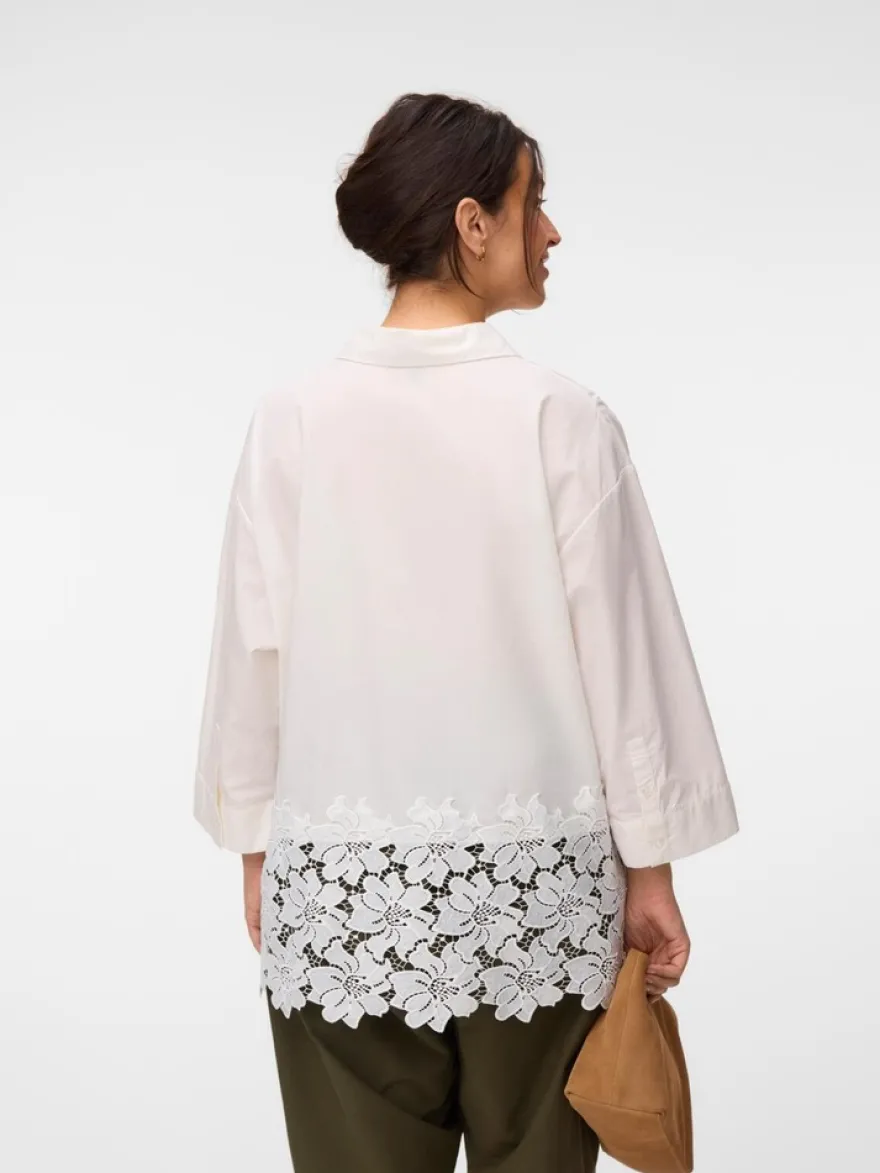 Vero Moda Curve puuvillapaitapusero Vmcritta