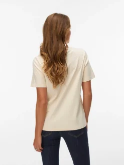 Vero Moda puuvillainen t-paita VMIRENE
