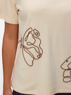 Vero Moda puuvillainen t-paita VMIRENE