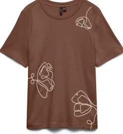 Vero Moda puuvillainen t-paita VMIRENE