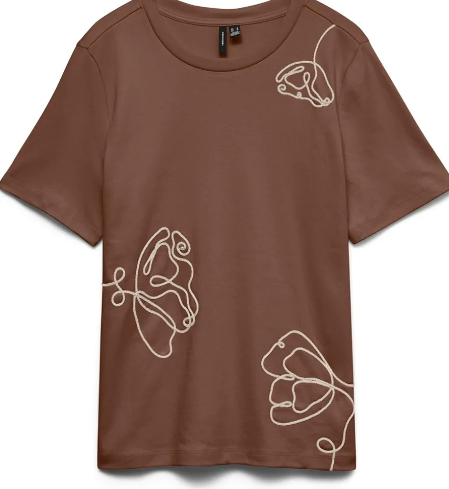 Vero Moda puuvillainen t-paita VMIRENE
