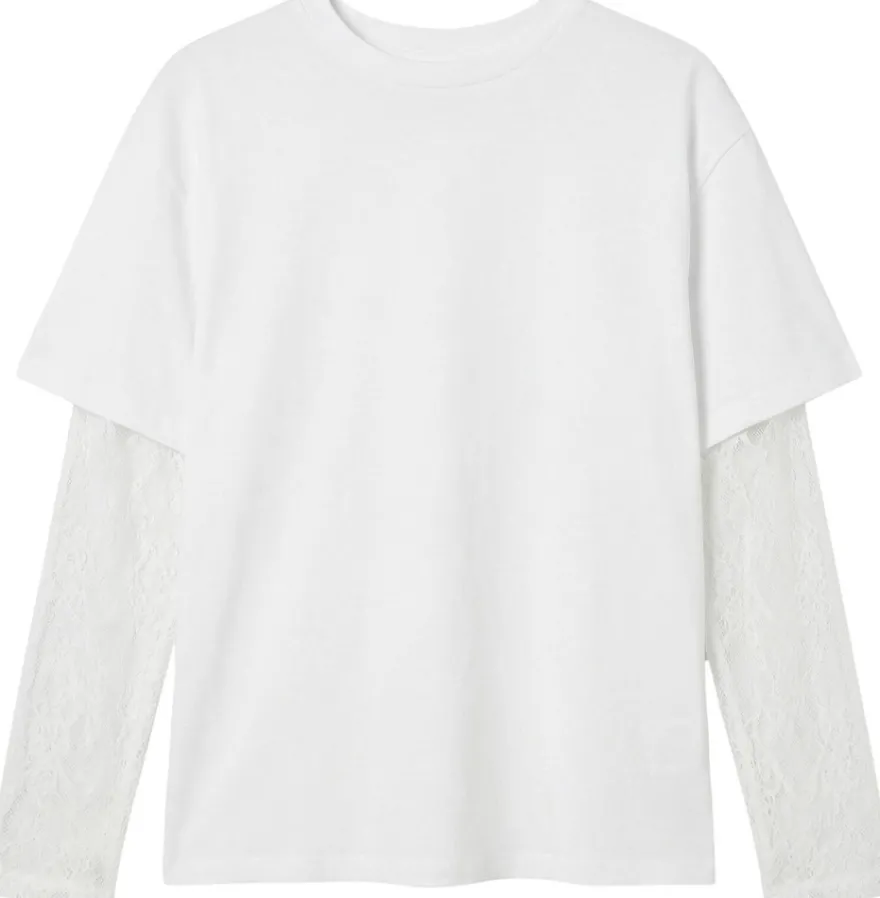 Vero Moda trikoopusero pitsiyksityiskohdin Cube