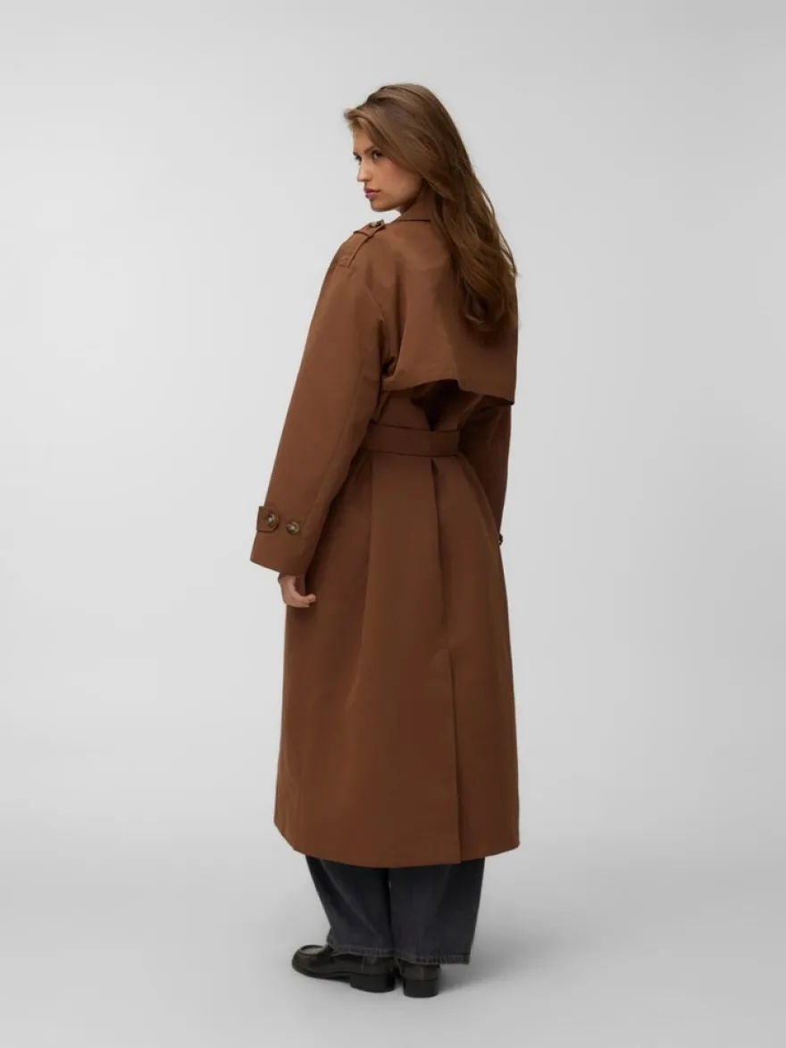 Vero moda Vmchloe pitkä trenssitakki