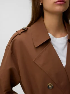 Vero moda Vmchloe pitkä trenssitakki