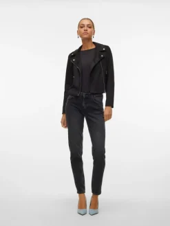 Vero moda Vmjose tekomokka bikertakki