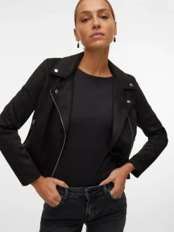 Vero moda Vmjose tekomokka bikertakki