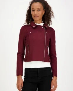 Vero moda Vmjose tekomokka bikertakki