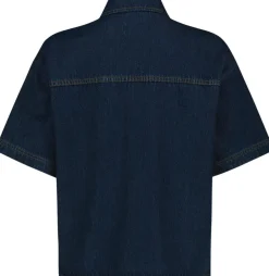 Very Nice EMMY 2437 tummansininen Relaxed fit -farkkupaita