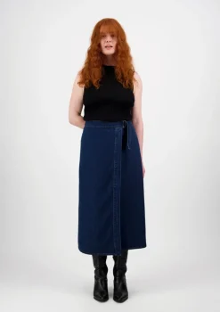 Very Nice VIVI 2437 tummansininen Relaxed fit -farkkuhame