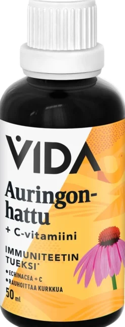Vida Auringonhattu + C ravintolisä 50 ml