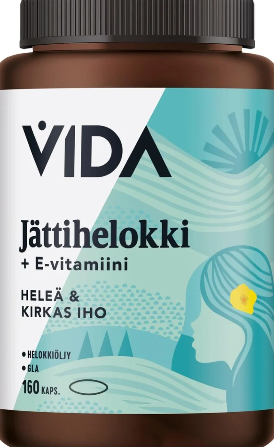 Vida Jättihelokki ravintolisä 160 kaps / 113 g