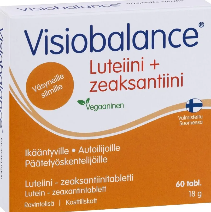 Visiobalance luteiini-zeaksantiinitabletti 60 tabl