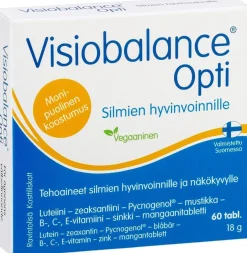 Visiobalance Opti Luteiini-zeaksantiinitabletti 60 tabl
