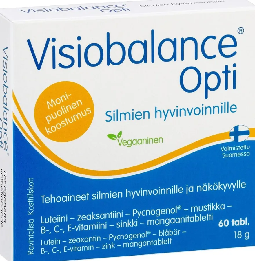 Visiobalance Opti Luteiini-zeaksantiinitabletti 60 tabl