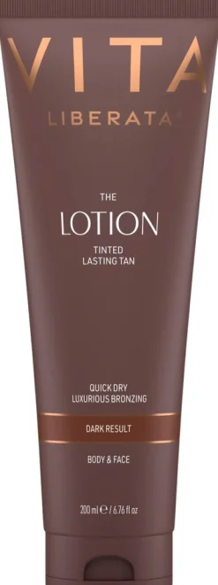 Vita Liberata The Lotion Tinted Lasting Tan, Dark 200ml -itseruskettava voide
