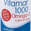 Vitamar 1000 etyyliesteröity Omega-3-kapseli 100 kaps