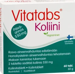 Vitatabs Koliini koliinitabletti 60 tabl