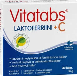 Vitatabs Laktoferriini + C Laktoferriinikapseli 40 kaps
