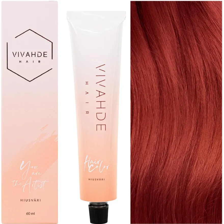 Vivahde Hair 8 RR Intensiivinen Punainen hiusväri 60 ml