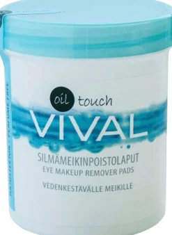 Vival 100kpl Oil Touch Silmämeikinpoistolaput vedenkestävälle meikille