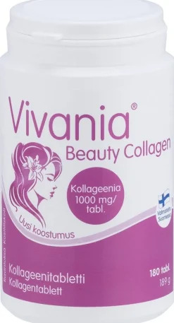 Vivania Beauty Collagen kollageenitabletti 180 tabl