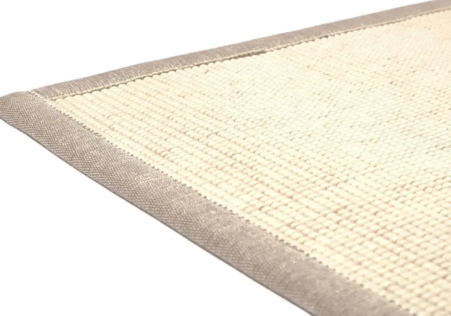 VM Carpet villa-paperinarumatto Esmeralda 71 valkoinen