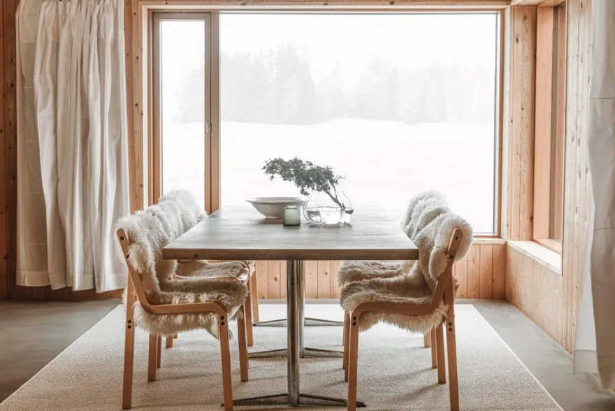 VM Carpet villa-paperinarumatto Hehku 69 valkoinen