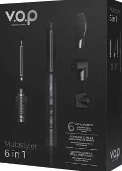 V.O.P Multistyler hiustenmuotoilulaite musta