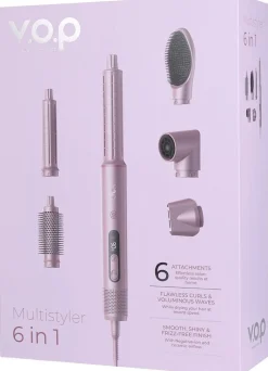 V.O.P Multistyler hiustenmuotoilulaite pinkki